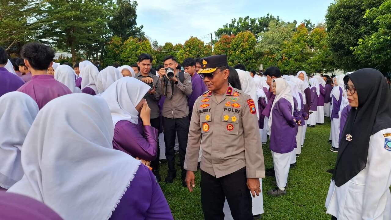 Apel Pagi bersama WAKAPOLDA Bangka Belitung